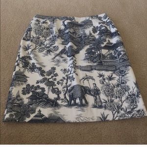 Ralph Lauren Toile Skirt